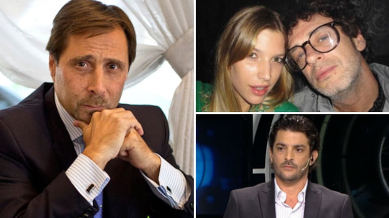 Eduardo Feinmann defendió a Pablo Rago y Chloé Bello. (Fotos: Web)