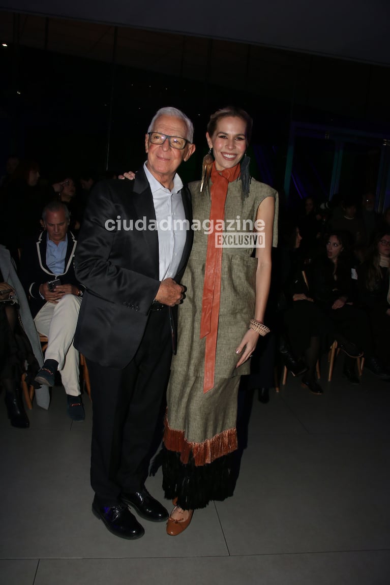 Eduardo y Elina Costantini en el MALBA (Foto: Movilpress).