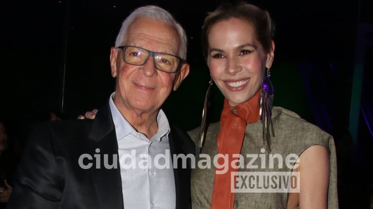 Eduardo y Elina Costantini en el MALBA (Foto: Movilpress).