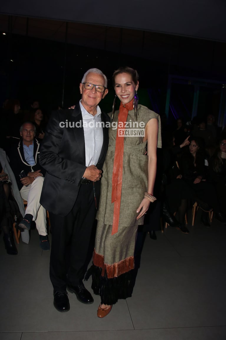 Eduardo y Elina Costantini en el MALBA (Foto: Movilpress).