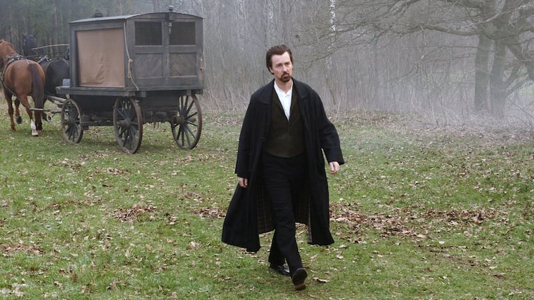 Edward Norton en El ilusionista