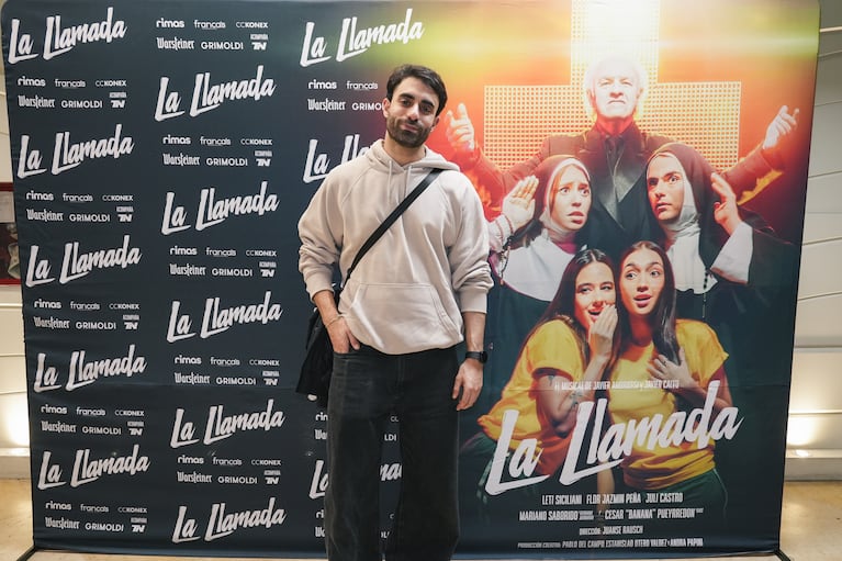 Eial Moldavsky en el estreno de La Llamada (Foto: prensa)