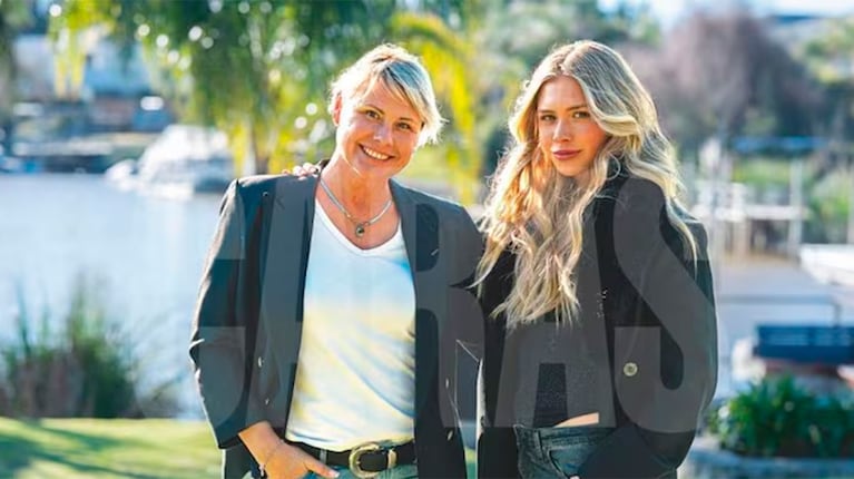 Ekaterina Ojeda y su mamá (Foto: CARAS).
