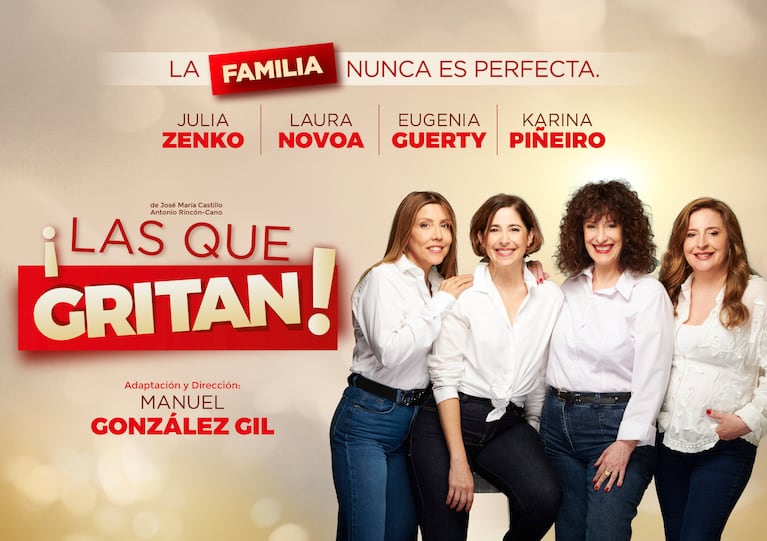 El 10 de enero de 2026 llega al Teatro Metropolitan la comedia “Las que gritan”