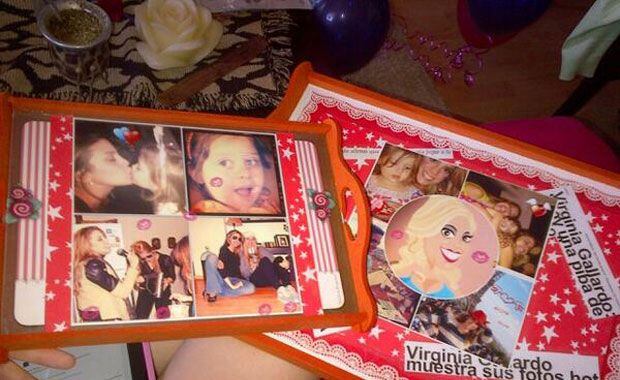 El 28° cumpleaños de Virginia Gallardo (Foto: Twitter).