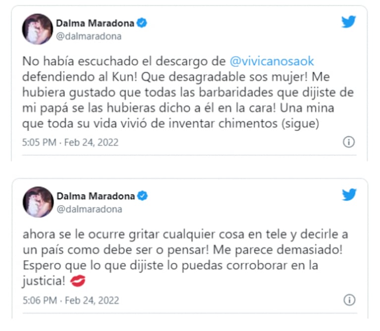 El abogado que comparten Dalma Maradona y Viviana Canosa se refirió a su feroz pelea: "Voy a tratar de que tomen un café"