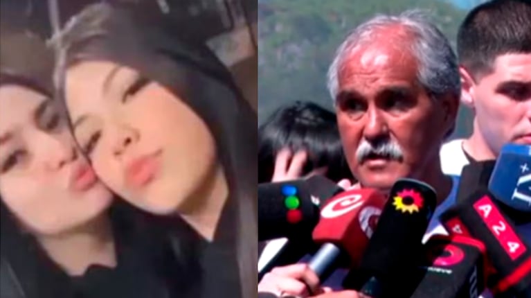 El abuelo de dos de las tres chicas asesinadas en Florencio Varela (Fotos: captura de pantalla de TN)