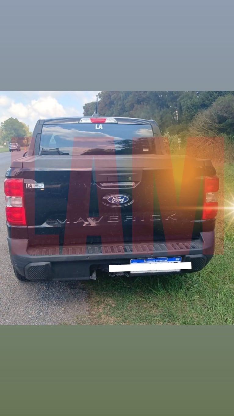 El accidente de Barby Franco. Foto: X ElEjercitoDeLam