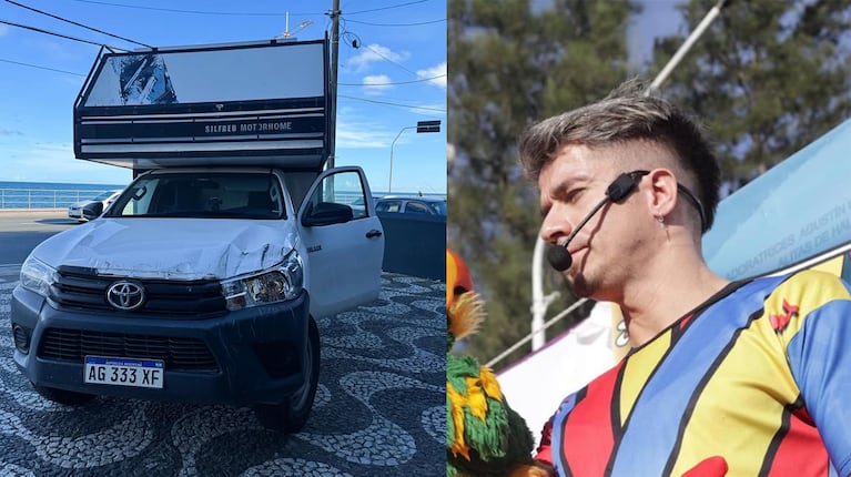 El accidente del hijo de Piñón Fijo en Brasil.