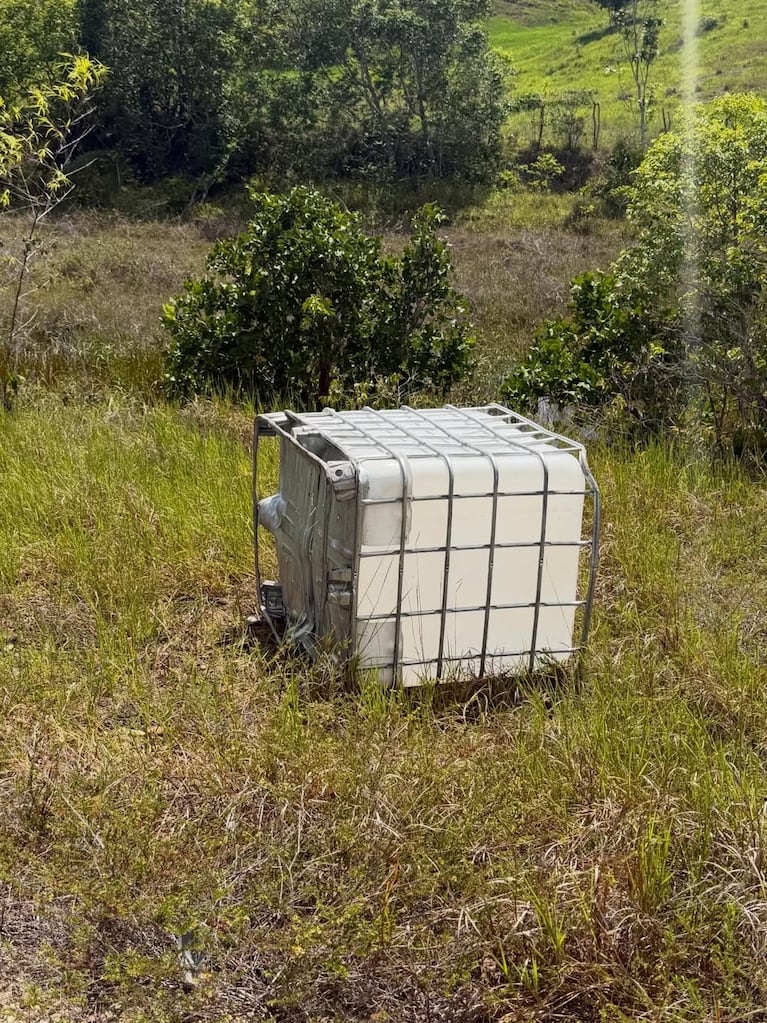 El accidente del hijo de Piñón Fijo en Brasil. Fotos: Instagram jerefijo