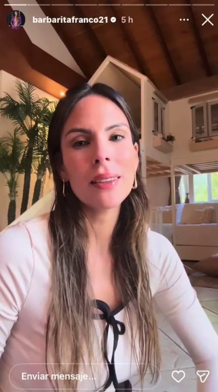 El accidente que protagonizó Barby Franco en su Tesla producto de la imprudencia de otro conductor que se le cruzó en el camino (Foto: Instagram/@barbaritafranco21)