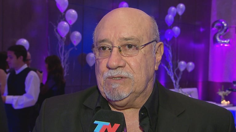 El actor, en una entrevista con TN. (Foto: captura de TN)