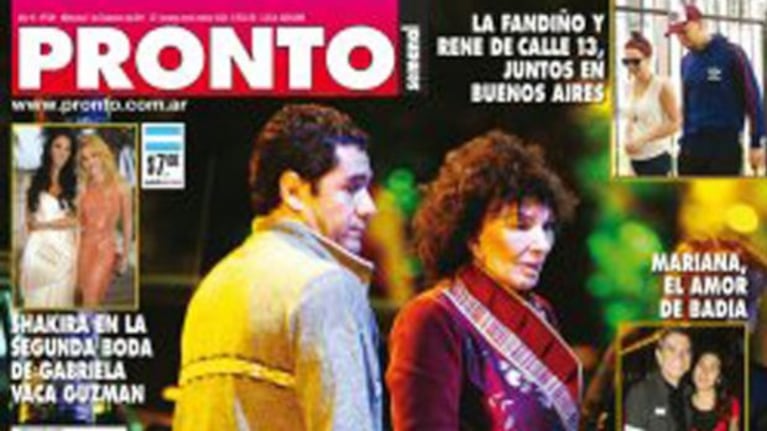 El adelanto de la tapa de la revista Pronto.
