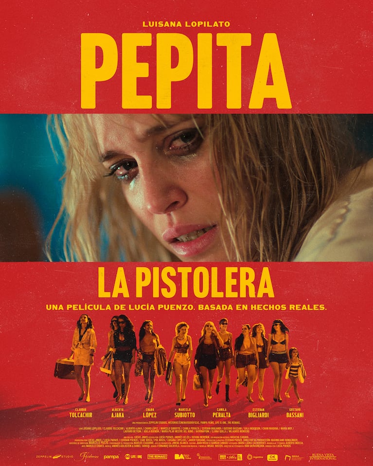 El afiche de “Neisis”, la película sobre Pepita la Pistolera protagonizada por Luisana Lopilato. Crédito: Instagram