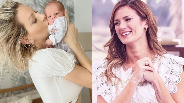El agradecimiento de Paula Chaves a Noelia Marzol por "desdramatizar" el parto.