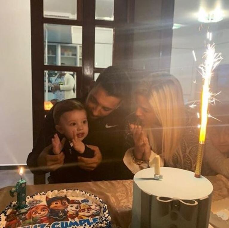 El álbum de fotos de Francisco, el hijo de Ailén Bechara, en su primer cumpleaños: