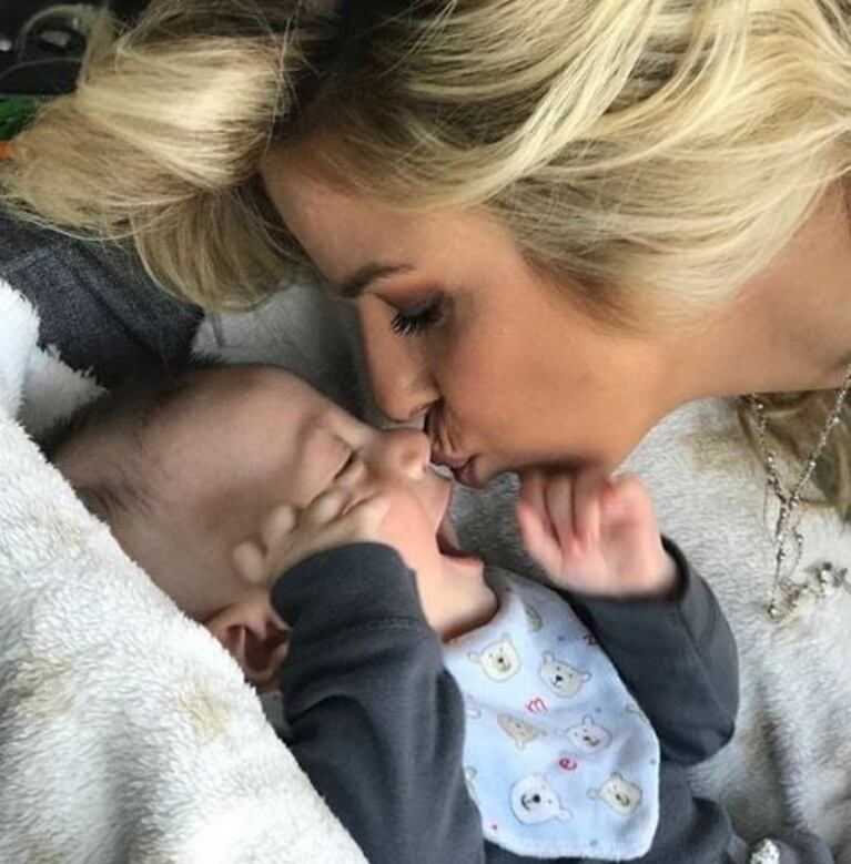 El álbum de fotos de Francisco, el hijo de Ailén Bechara, en su primer cumpleaños: