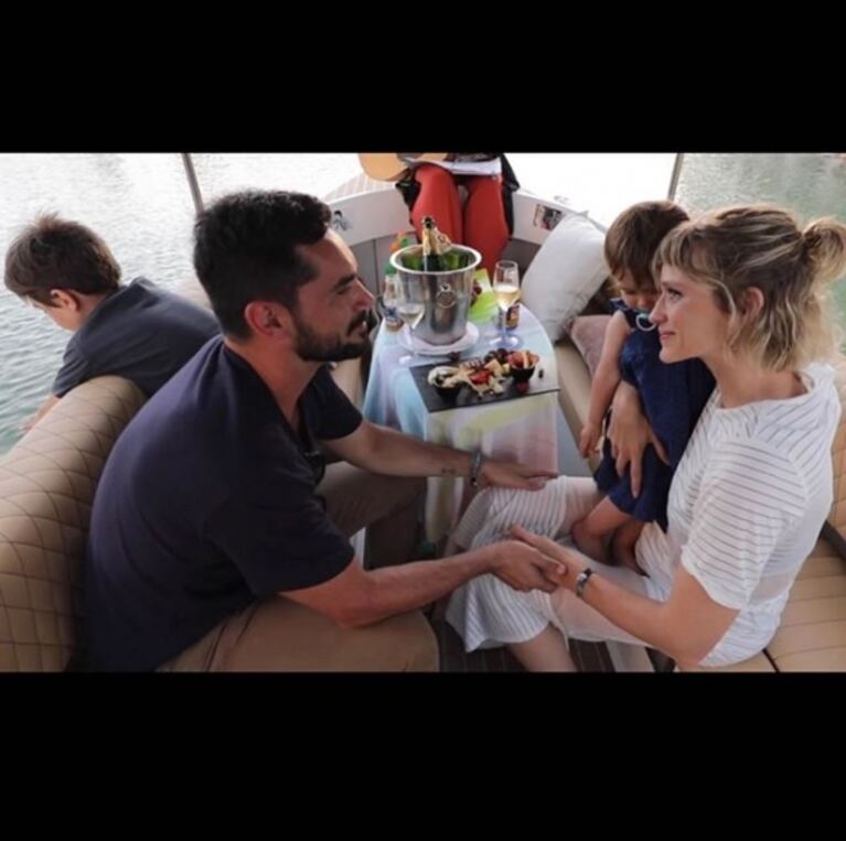 El álbum de fotos de la boda secreta de Gonzalo Heredia y Brenda Gandini en México: "Se celebra el amor"