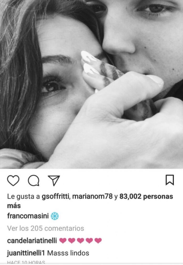 El álbum de fotos de los días de amor de Cande Tinelli y Franco Masini en Nueva York 