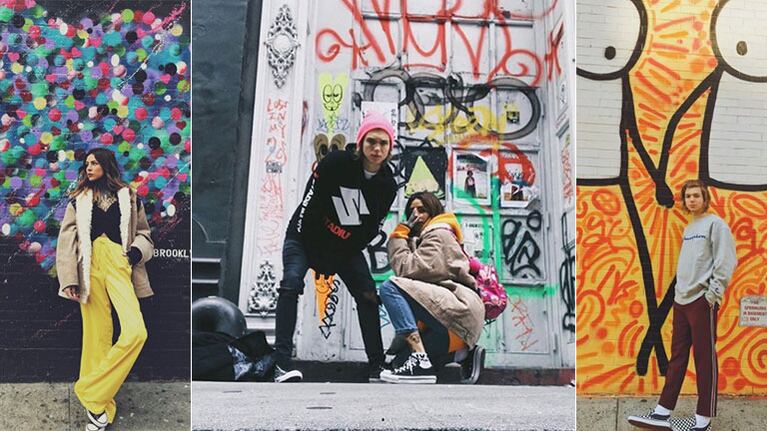 El álbum de fotos de los días de amor de Cande Tinelli y Franco Masini en Nueva York