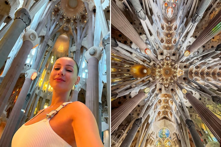 El álbum de fotos de Pampita en Barcelona (Foto: Instagram @pampitaoficial)