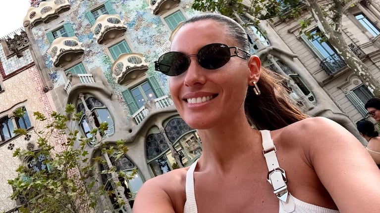 El álbum de fotos de Pampita en Barcelona (Foto: Instagram @pampitaoficial)
