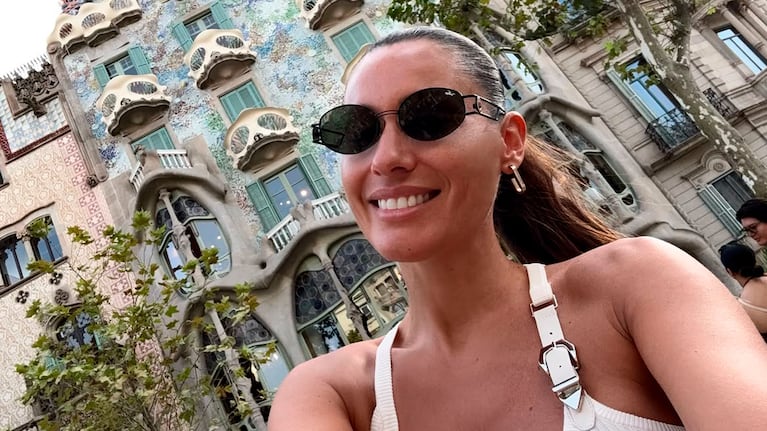 El álbum de fotos de Pampita en Barcelona (Foto: Instagram @pampitaoficial)