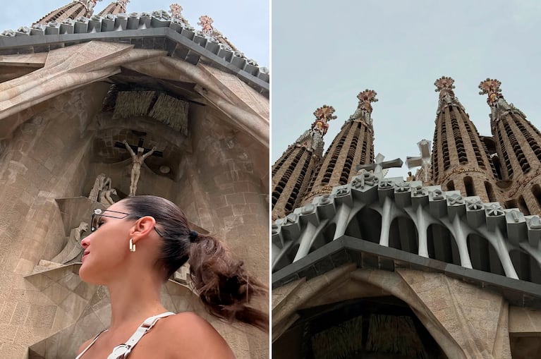 El álbum de fotos de Pampita en Barcelona (Foto: Instagram @pampitaoficial)