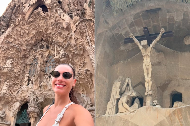 El álbum de fotos de Pampita en Barcelona (Foto: Instagram @pampitaoficial)