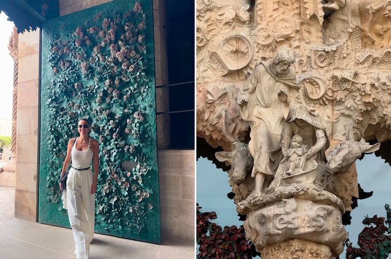 El álbum de fotos de Pampita en Barcelona (Foto: Instagram @pampitaoficial)