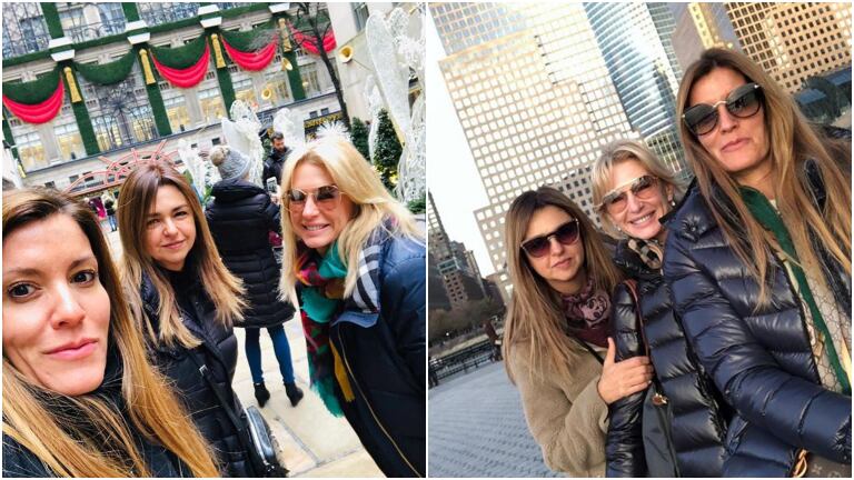 El álbum de fotos de Yanina Latorre en sus vacaciones con amigas en Nueva York: ¡No paramos en todo el día!