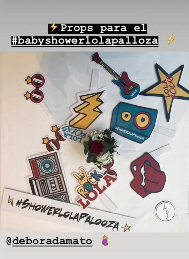 El álbum de fotos del baby shower de Débora D’Amato: "Gracias por acompañarme"