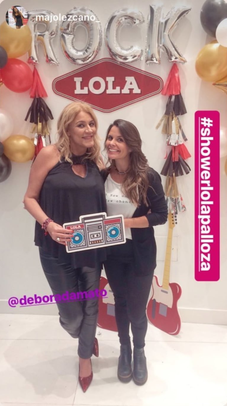 El álbum de fotos del baby shower de Débora D’Amato: "Gracias por acompañarme"