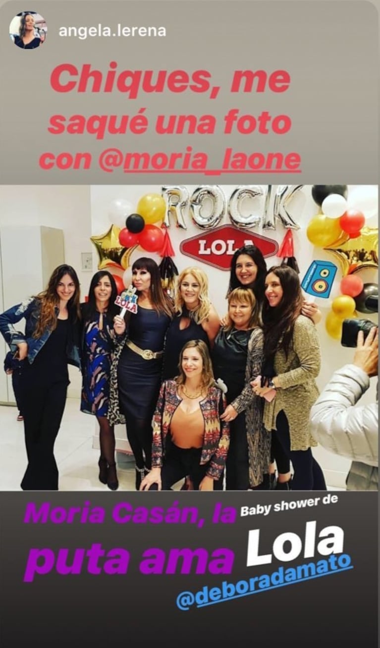 El álbum de fotos del baby shower de Débora D’Amato: "Gracias por acompañarme"
