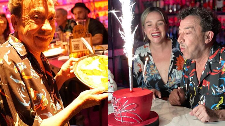 El álbum de fotos del cumpleaños de Aníbal Pachano junto a su hija Sofía y amigos.