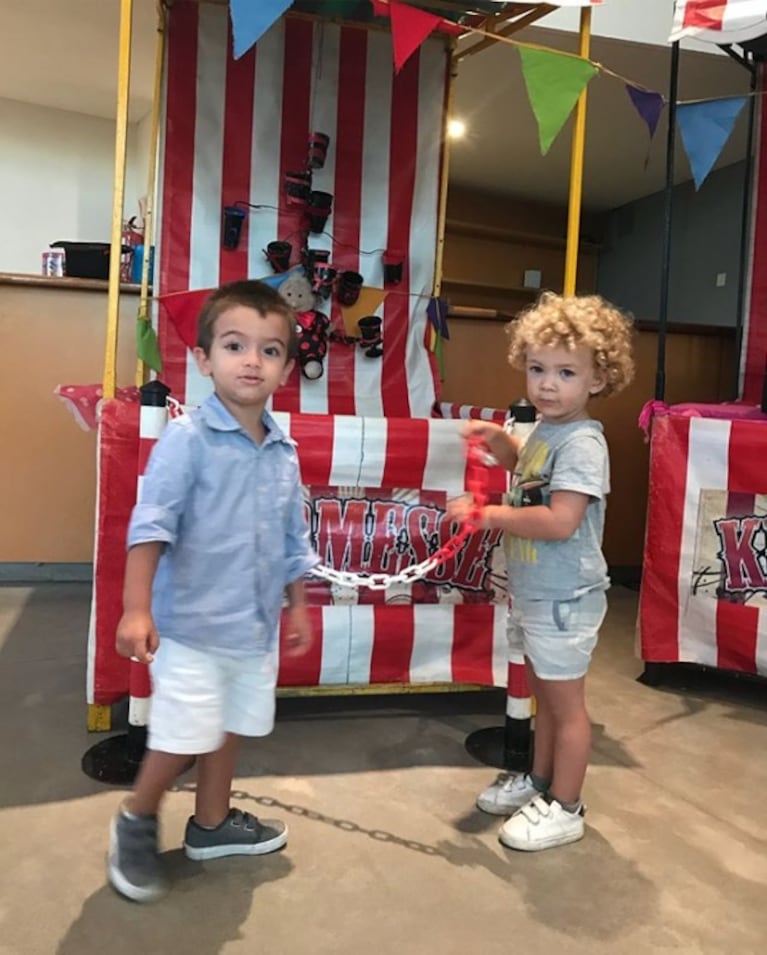 El álbum de fotos del cumpleaños de Jazmín, la hija de Carolina Oltra y Fredy Villarreal