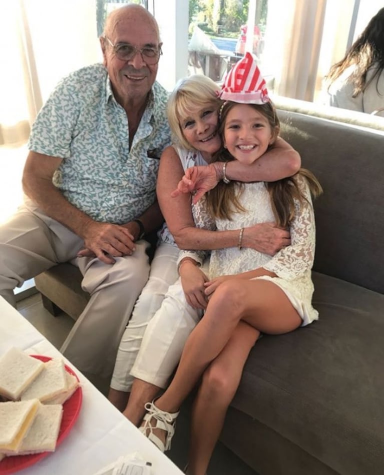 El álbum de fotos del cumpleaños de Jazmín, la hija de Carolina Oltra y Fredy Villarreal