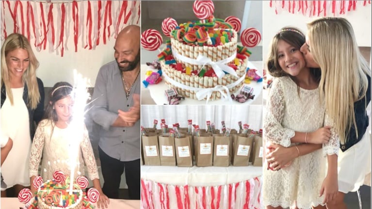 El álbum de fotos del cumpleaños de Jazmín, la hija de Carolina Oltra y Fredy Villarreal (Fotos: Instagram)