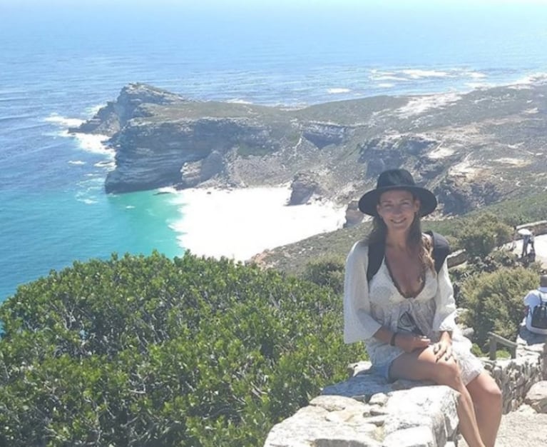 El álbum de las exóticas vacaciones de Eleonora Wexler en Sudáfrica: lomazo en bikini y paisajes paradisíacos
