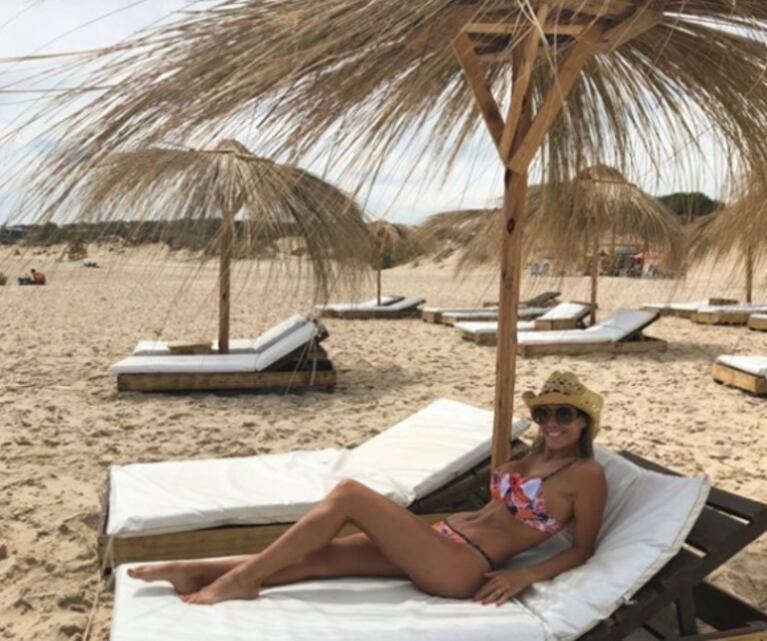 El álbum de las vacaciones de Floppy Tesouro con su hija, Moorea, en Uruguay: "Cómo me gusta el verano"