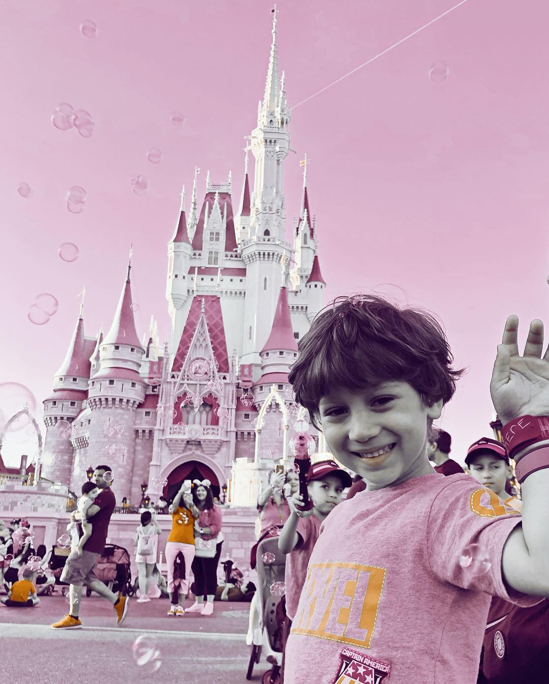 El álbum de las vacaciones de Jimena Barón en Disney. Foto: Instagram
