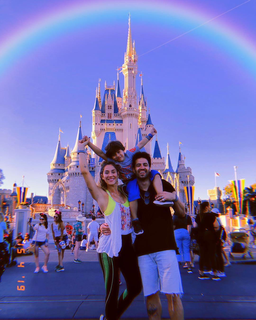 El álbum de las vacaciones de Jimena Barón en Disney. Foto: Instagram