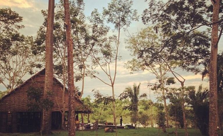 El álbum de las vacaciones de Silvina Luna en el llano amazónico (Foto: Instagram).
