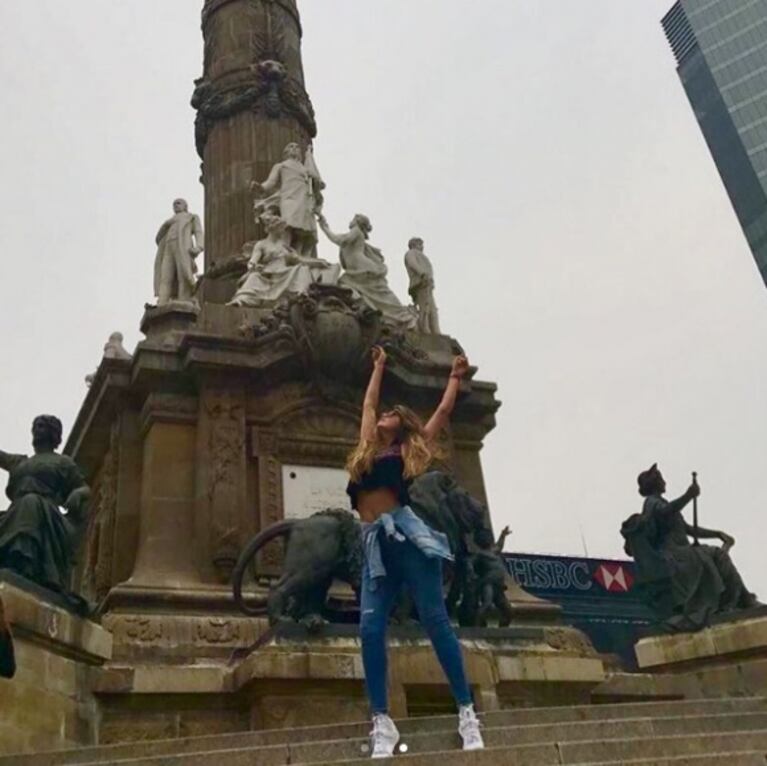 El álbum de Loly Antoniale, de paseo por México y Costa Rica