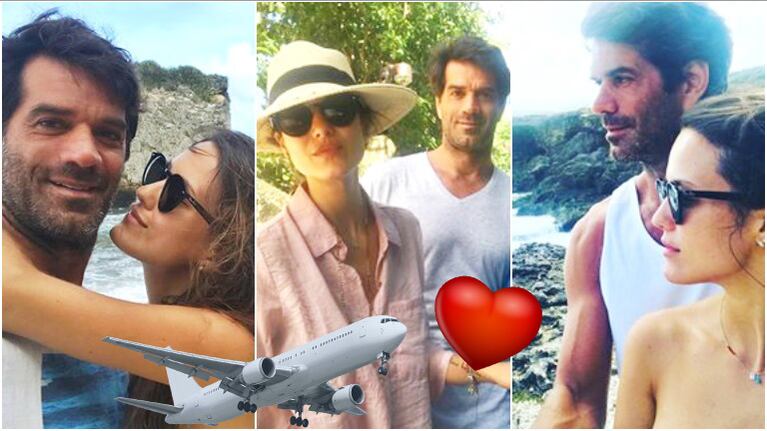 El álbum de vacaciones de Luli Fernández y Cristian Cúneo Libarona (Fotos: Instagram)