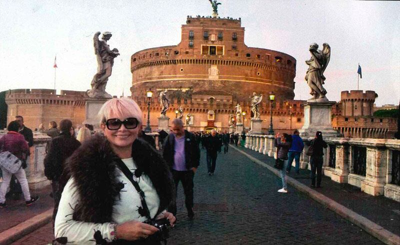 El álbum de vacaciones por Europa de Carmen Barbieri. Foto: Gente