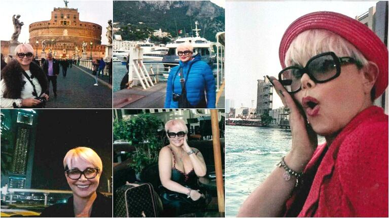 El álbum de vacaciones por Europa de Carmen Barbieri. Foto: Gente