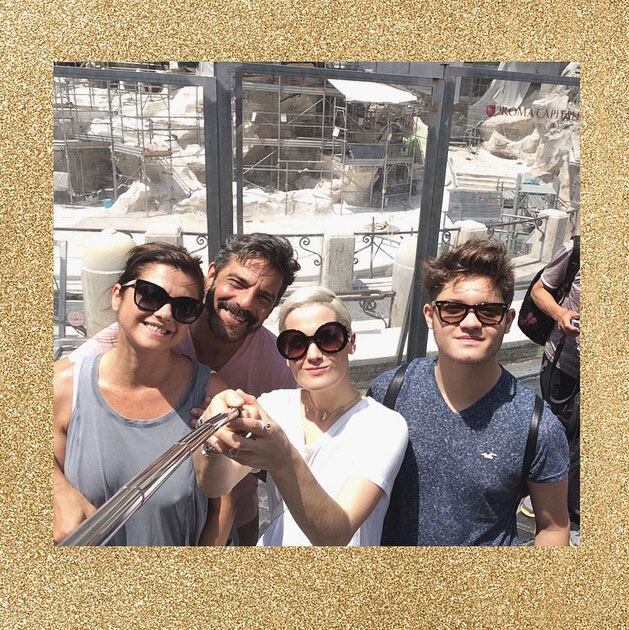 El álbum de viaje de Araceli González junto a Fabián Mazzei y sus hijos en Europa (Foto: Instagram)