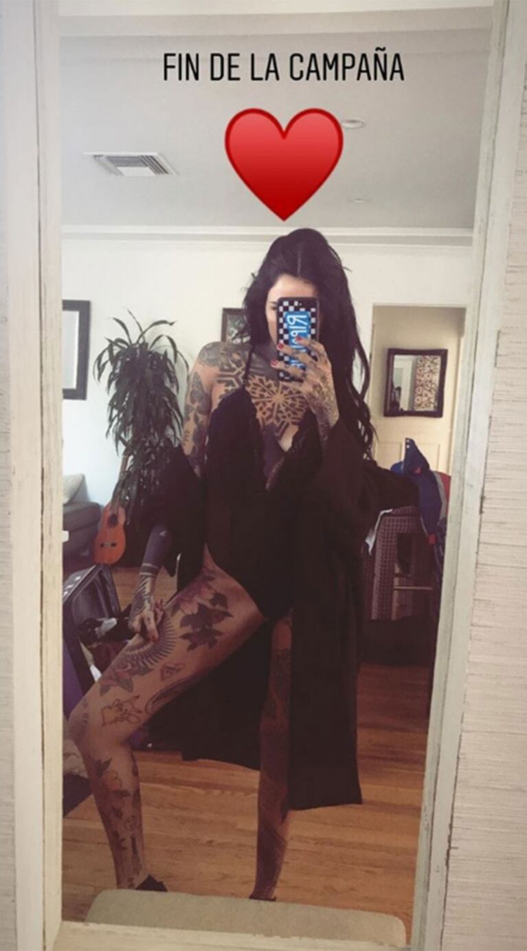El álbum de viaje de Cande Tinelli en California: "Quiero vivir en Los Angeles"
