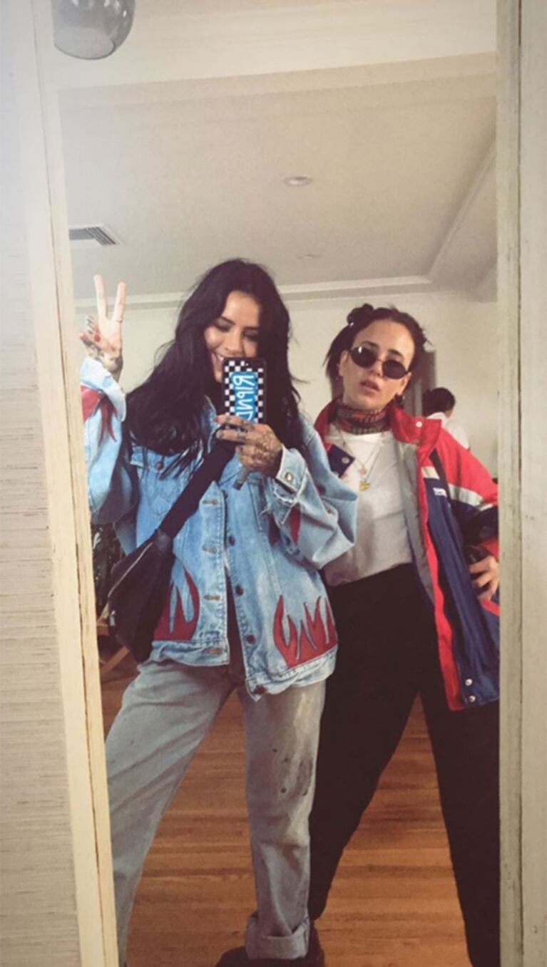 El álbum de viaje de Cande Tinelli en California: "Quiero vivir en Los Angeles"